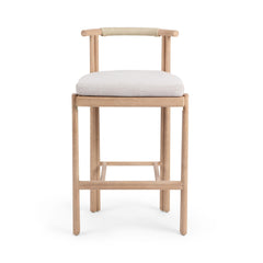 Oliver Brown Outdoor Armless Barstool - Ornate Home