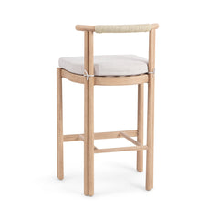 Oliver Brown Outdoor Armless Barstool - Ornate Home