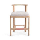 Oliver Brown Outdoor Armless Counter Stool - Ornate Home