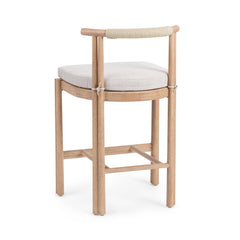 Oliver Brown Outdoor Armless Counter Stool - Ornate Home