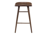 Oliver Brown Pub Height Stool - Ornate Home