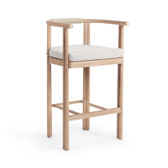 Oliver Butterscotch Outdoor Barstool - Ornate Home