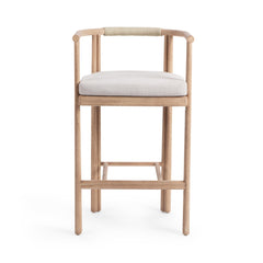 Oliver Butterscotch Outdoor Barstool - Ornate Home