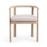 Oliver Butterscotch Outdoor Dining Armchair - Ornate Home