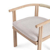Oliver Butterscotch Outdoor Dining Armchair - Ornate Home