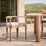 Oliver Butterscotch Outdoor Dining Armchair - Ornate Home