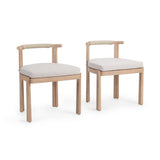 Oliver Butterscotch Outdoor Dining Chair (Set of 2) - Ornate Home