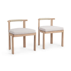 Oliver Butterscotch Outdoor Dining Chair (Set of 2) - Ornate Home