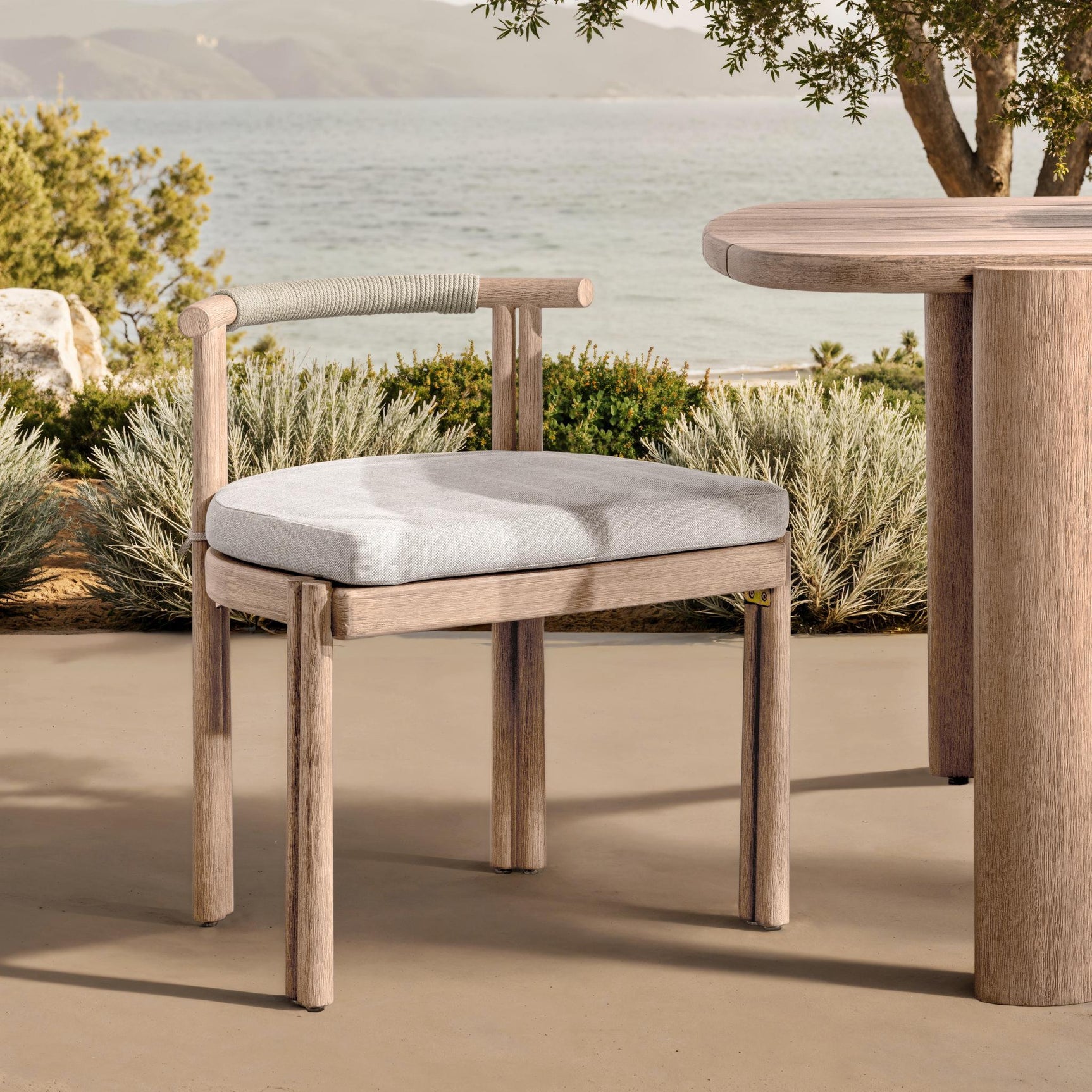 Oliver Butterscotch Outdoor Dining Chair (Set of 2) - Ornate Home