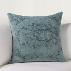 Oliver Chambray Blue 22"x22" Throw Pillow (Set of 2) - Ornate Home