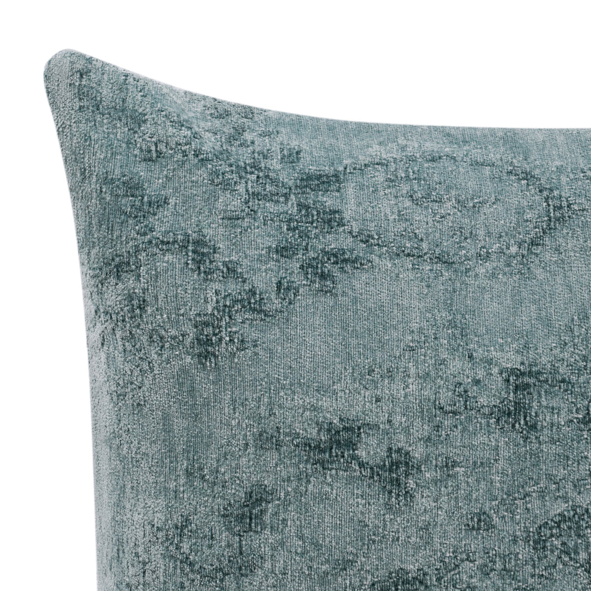 Oliver Chambray Blue 22"x22" Throw Pillow (Set of 2)