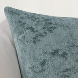 Oliver Chambray Blue 22"x22" Throw Pillow (Set of 2)