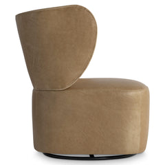 Oliver Tan/Camel Swivel Chair - Ornate Home
