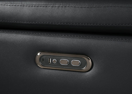 Oliverus Black Power Sectional - Ornate Home