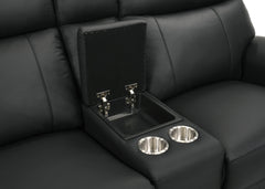 Oliverus Black Power Sectional - Ornate Home