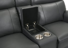 Oliverus Dark Gray Power Sectional - Ornate Home
