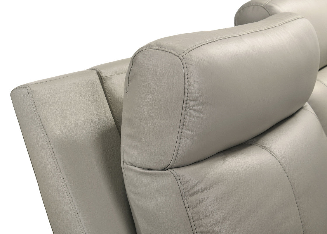 Oliverus Taupe Power Sectional - Ornate Home