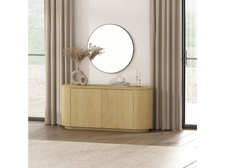 Olivia 60" Sideboard in Natural Oak - Ornate Home