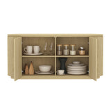 Olivia 60" Sideboard in Natural Oak - Ornate Home
