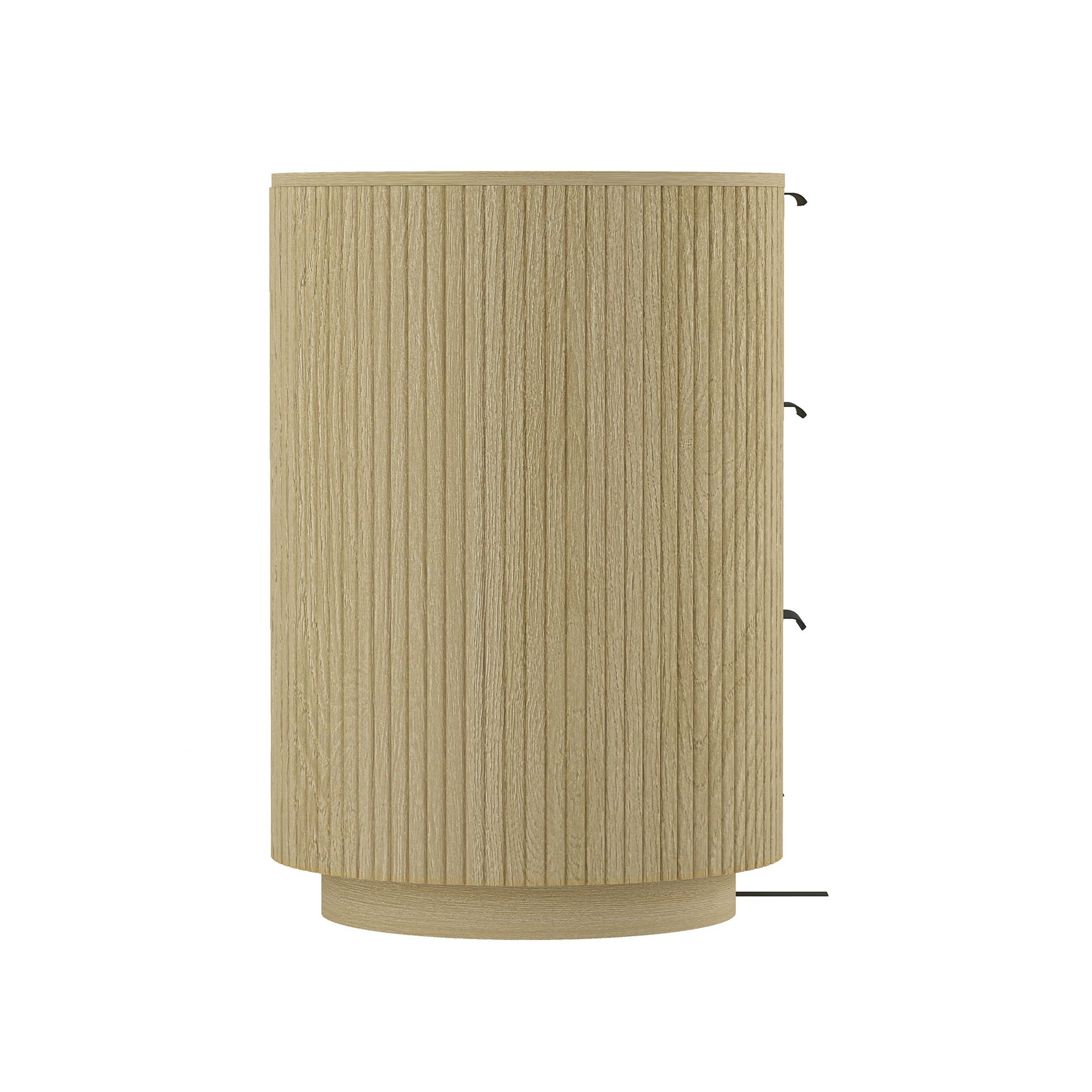 Olivia 71.3" Double Dresser in Natural Oak and Black - Ornate Home