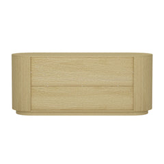 Olivia 71.3" Double Dresser in Natural Oak and Gold - Ornate Home