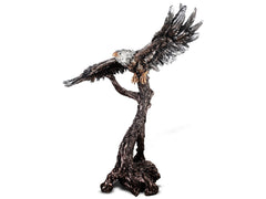 Olivia Bronze & Nickel Silver Statue  / HD-1133 - Ornate Home