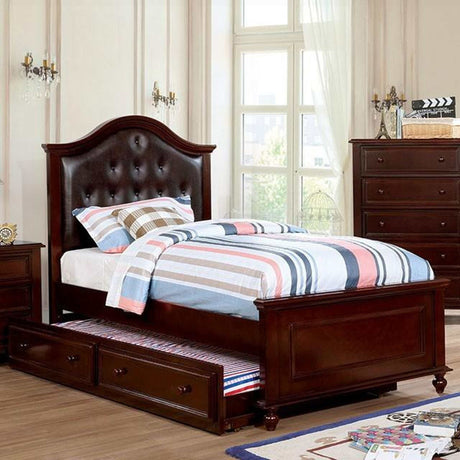 Olivia Dark Walnut Trundle - Ornate Home