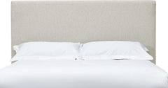 Olivia Ivory Upholstered Full Headboard - Ornate Home