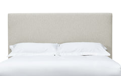 Olivia Upholstered Headboard in Ivory (86"W) - Ornate Home
