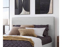 Olivia Upholstered Headboard in Linen (69"W) - Ornate Home