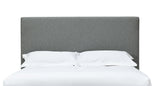 Olivia Upholstered Headboard in Pewter (81"W) - Ornate Home