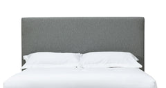 Olivia Upholstered Headboard in Pewter - Ornate Home