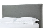 Olivia Upholstered Headboard in Pewter - Ornate Home