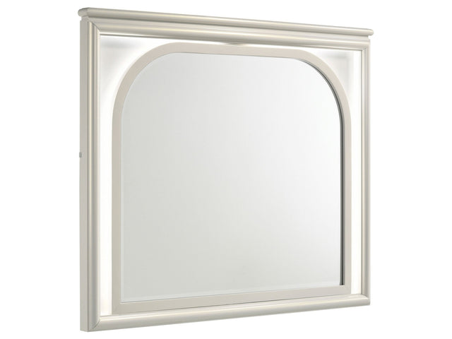 Olivia White Dresser Mirror - Ornate Home