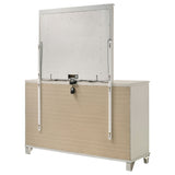 Olivia White Dresser and Mirror - Ornate Home