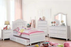 Olivia  White  Mirror - Ornate Home