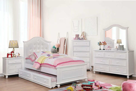 Olivia  White  Mirror - Ornate Home