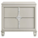 Olivia White Nightstand - Ornate Home