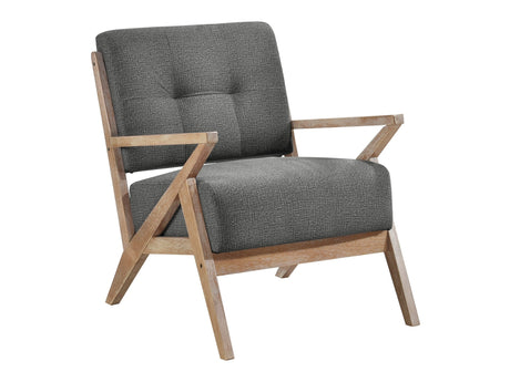 Ollen Dark Gray Accent Chair - Ornate Home