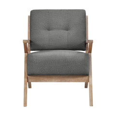 Ollen Dark Gray Accent Chair - Ornate Home