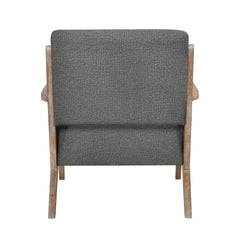 Ollen Dark Gray Accent Chair - Ornate Home