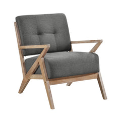 Ollen Dark Gray Accent Chair - Ornate Home