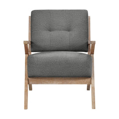 Ollen Dark Gray Accent Chair - Ornate Home
