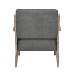 Ollen Dark Gray Accent Chair - Ornate Home