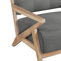 Ollen Dark Gray Accent Chair - Ornate Home