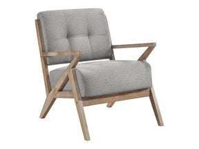 Ollen Gray Accent Chair - Ornate Home
