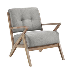 Ollen Gray Accent Chair - Ornate Home