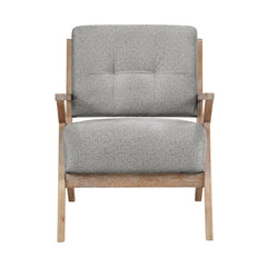 Ollen Gray Accent Chair - Ornate Home