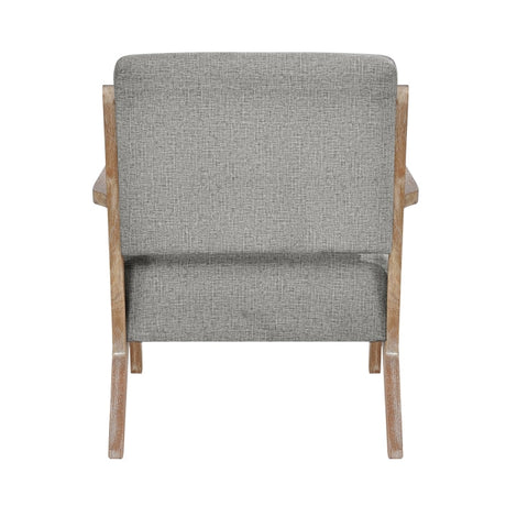Ollen Gray Accent Chair - Ornate Home