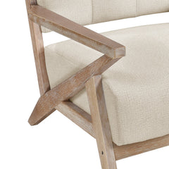 Ollen Sand Accent Chair - Ornate Home